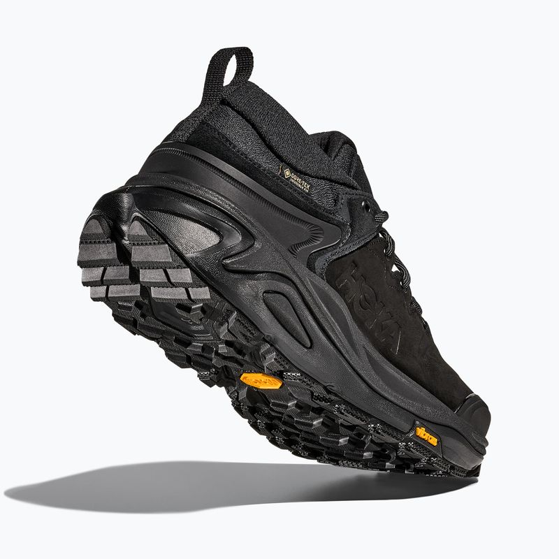 Férfi túrabakancsok HOKA Kaha 3 Low GTX fekete/fekete 12