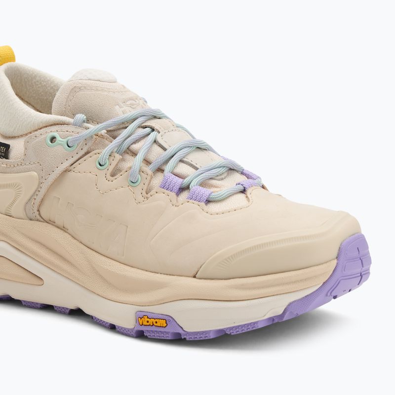 Női túrabakancs HOKA Kaha 3 Low GTX vanília/menta fluorite 7