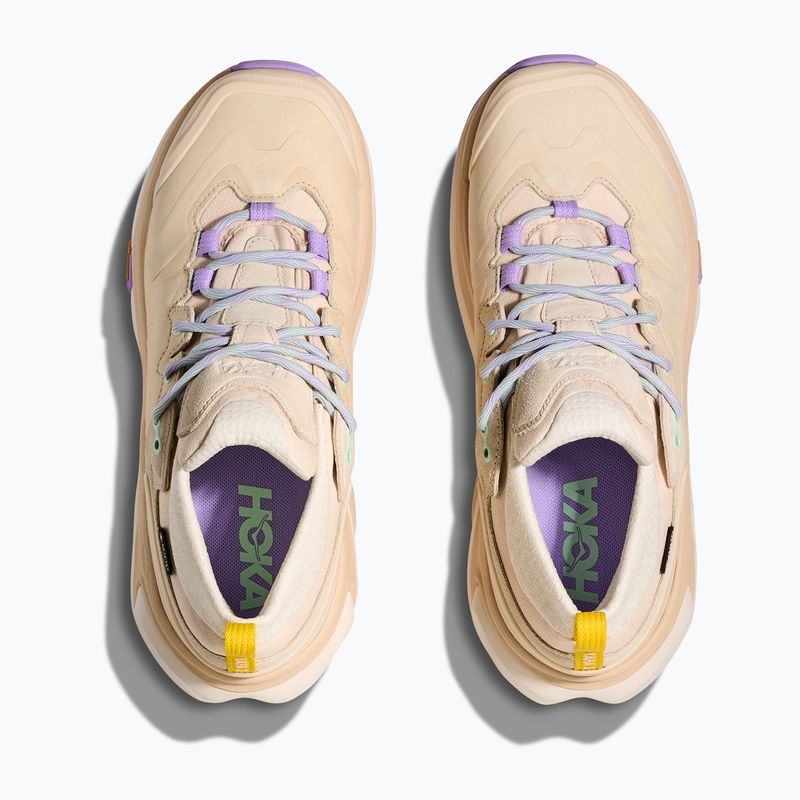 Női túrabakancs HOKA Kaha 3 Low GTX vanília/menta fluorite 8