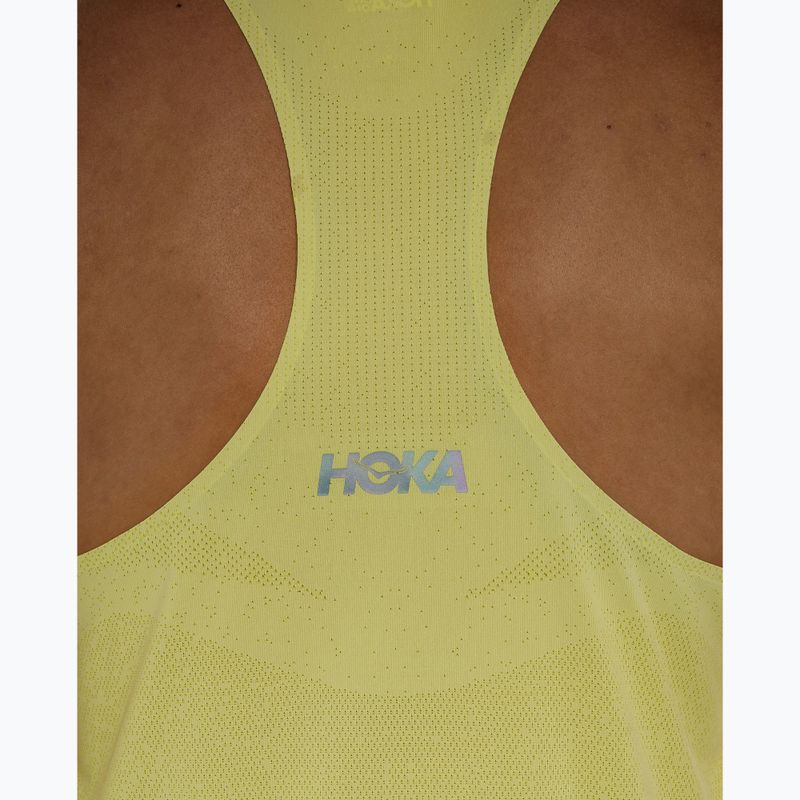 Férfi HOKA Race Singlet hoka citrus futópóló 7