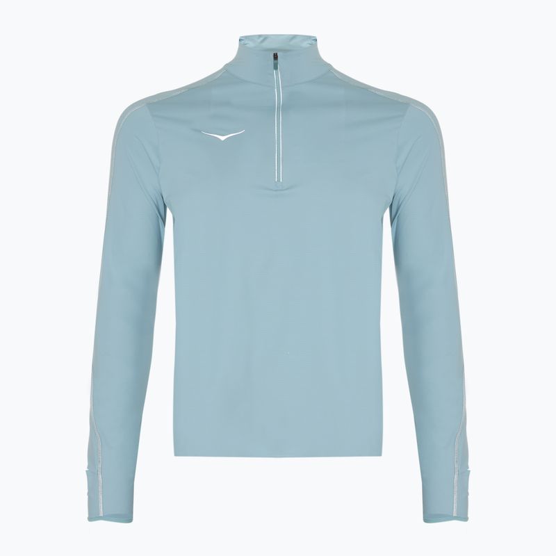 Férfi HOKA GlideTech Quarter Zip futó melegítőfelső druzy 4