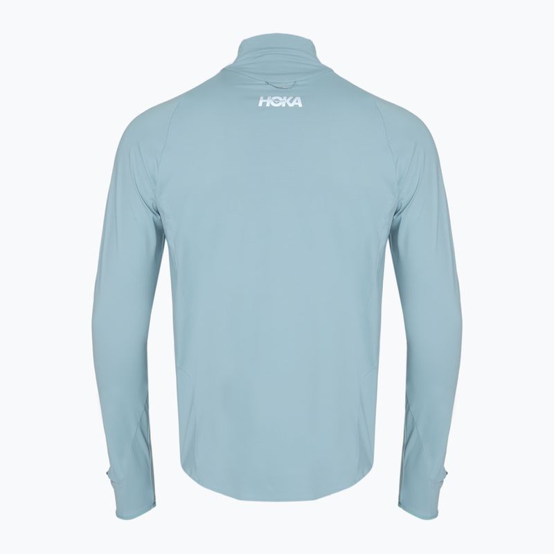 Férfi HOKA GlideTech Quarter Zip futó melegítőfelső druzy 5