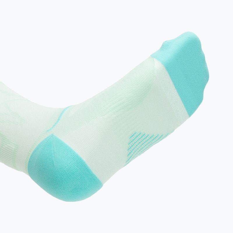 HOKA Clifton Crew Run menta fluornit zokni 4