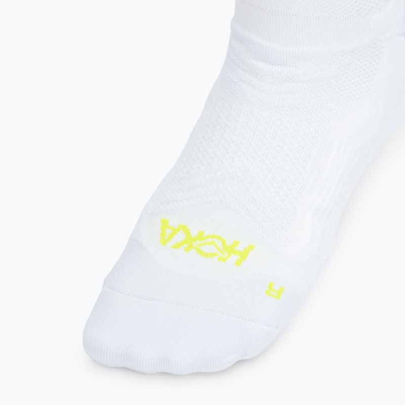 HOKA Bondi Quarter Run zokni fehér 3