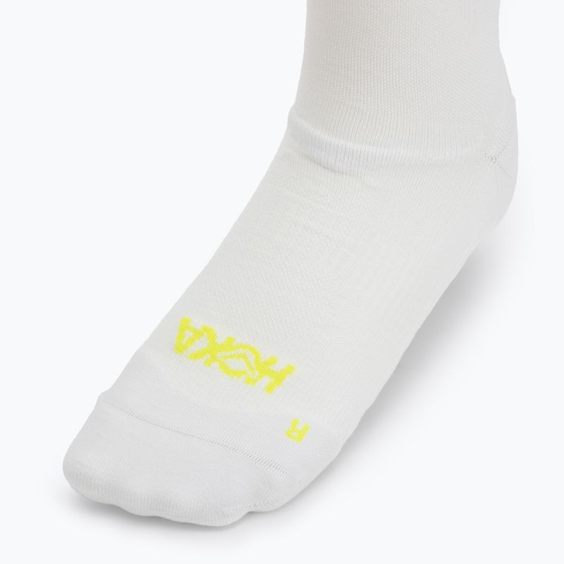HOKA Clifton Crew Run zokni fehér 3