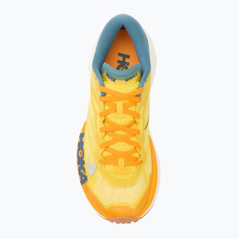 Férfi futócipő Hoka Mafate X zest/mountain fog 5