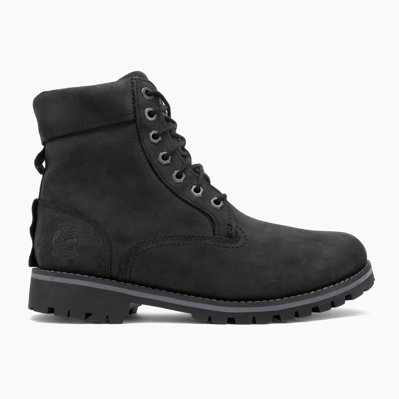 Férfi cipők Timberland Rugged Wp Ii 6 In Plain Toe jet black 2