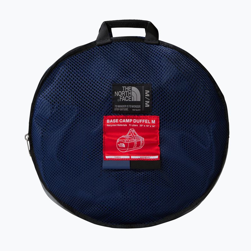 The North Face Base Camp Duffel M 71 l csúcstartó tengerészgyalogság/fekete/npf utazótáska 4