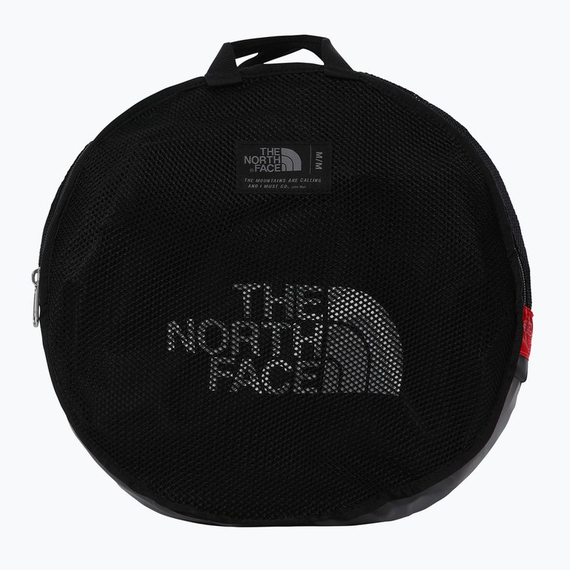 The North Face Base Camp Duffel M 71 l fekete/fehér/npf utazótáska 3