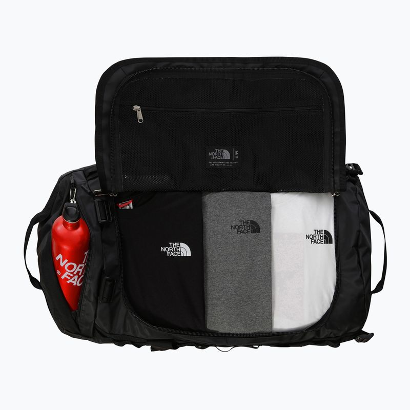 The North Face Base Camp Duffel M 71 l fekete/fehér/npf utazótáska 4