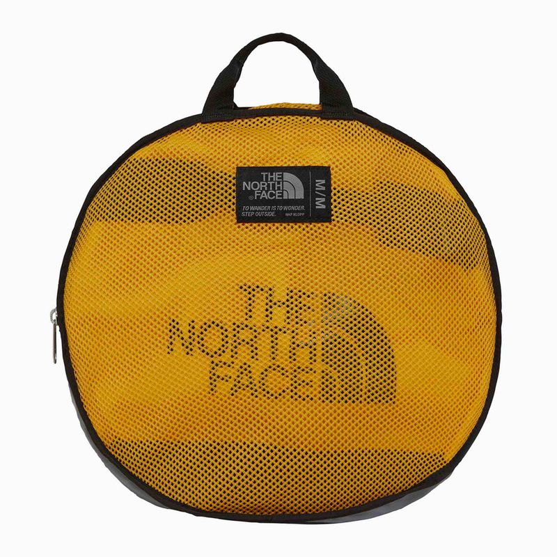 The North Face Base Camp Duffel M 71 l csúcstartó arany/fekete/npf utazótáska 3