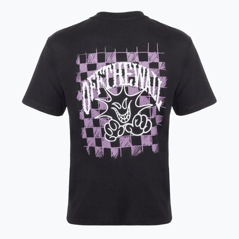 Férfi póló Vans Checker Logo Gfx Loose black 2