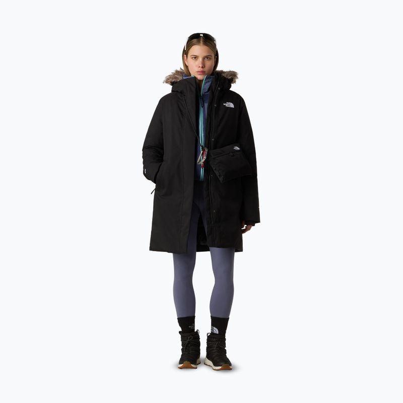 Női pehelykabát The North Face Arctic Parka fekete 2