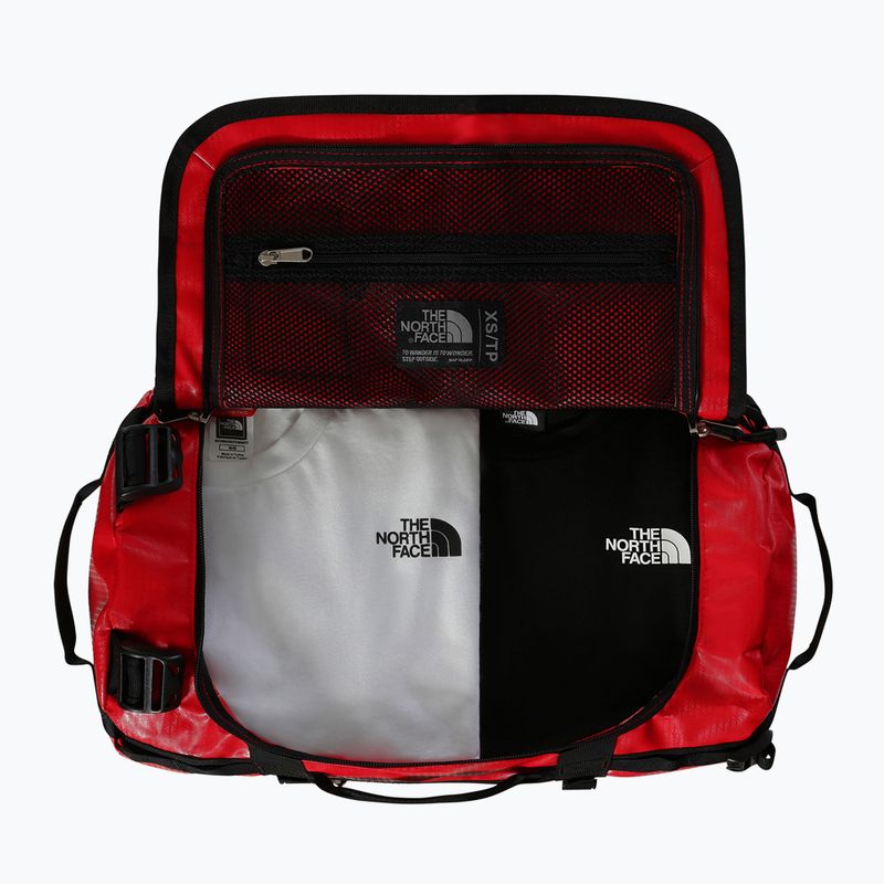 The North Face Base Camp Duffel XS 31 l vörös/fekete/npf utazótáska 4