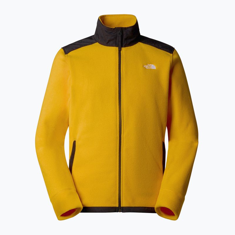 Férfi pulóver The North Face Alpine Polartec 200 FZ csúcs arany/fekete 5