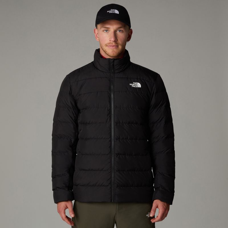 Férfi The North Face Aconcagua 3 fekete pehelykabát