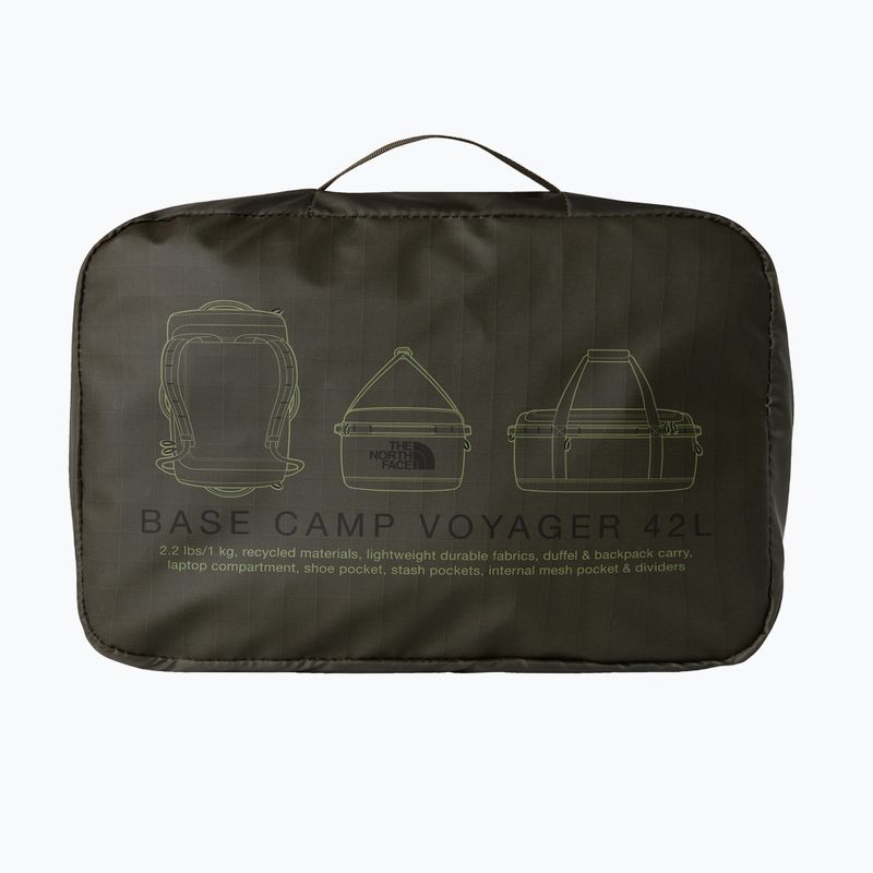 Utazótáska The North Face Base Camp Voyager Duffel 42 l new taupe green 5