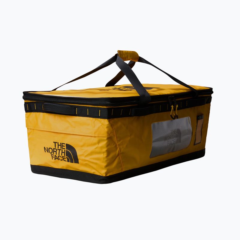 The North Face Base Camp Gear Box L 90 l csúcstartó arany/ tnf fekete/ npf felszerelés táska 2