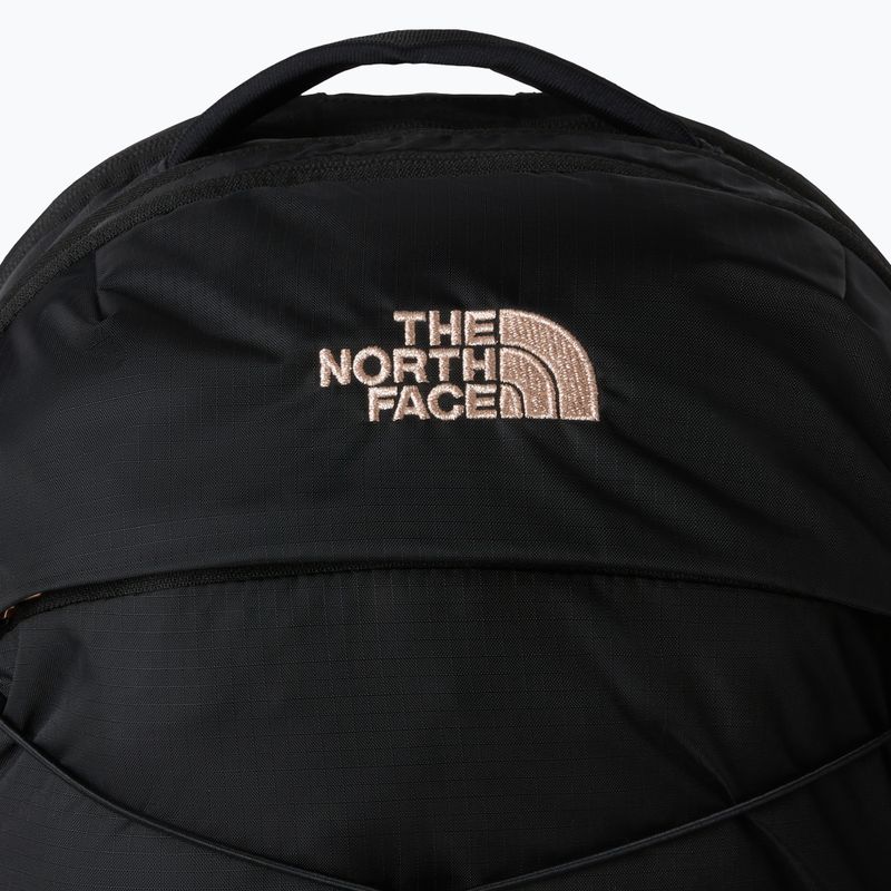 Női városi hátizsák The North Face Borealis Luxe 27 l fekete/égett korall fémes 3