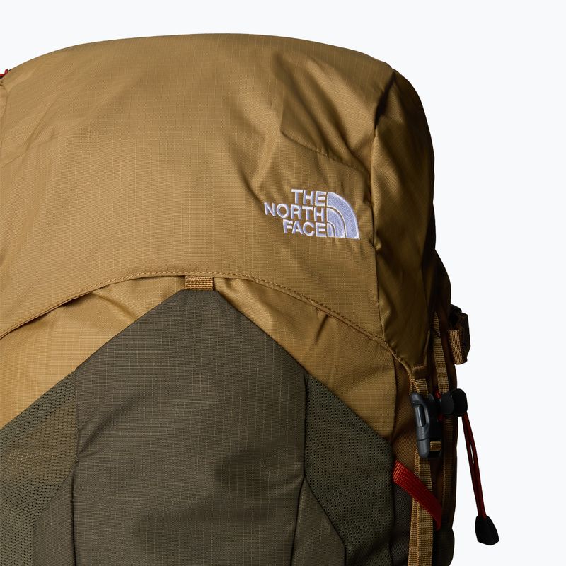 The North Face Trail Lite 53 l túra hátizsák barna/új taupezöld túrázó hátizsák 3