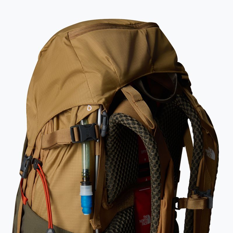 The North Face Trail Lite 53 l túra hátizsák barna/új taupezöld túrázó hátizsák 4