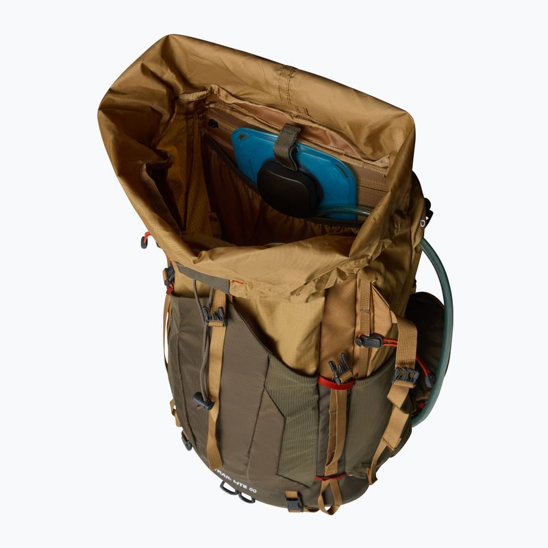 The North Face Trail Lite 54 l túrahátizsák barna/új taupezöld túra hátizsák 5