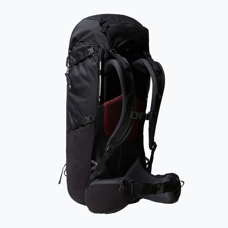 Férfi trekking hátizsák The North Face Terra 65 l fekete/aszfalt szürke 2