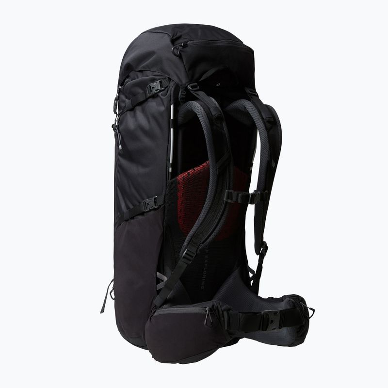 Férfi trekking hátizsák The North Face Terra 65 l fekete/aszfalt szürke 2