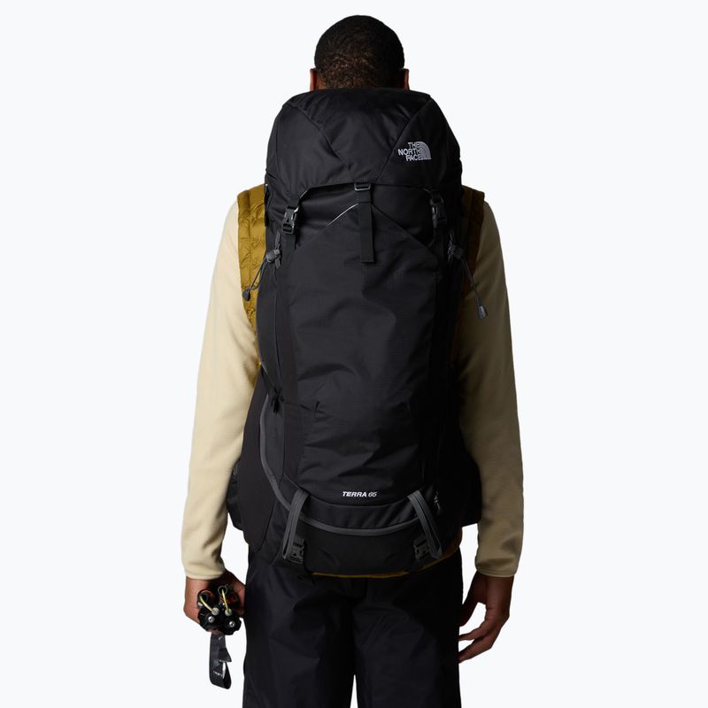 Férfi trekking hátizsák The North Face Terra 65 l fekete/aszfalt szürke 6