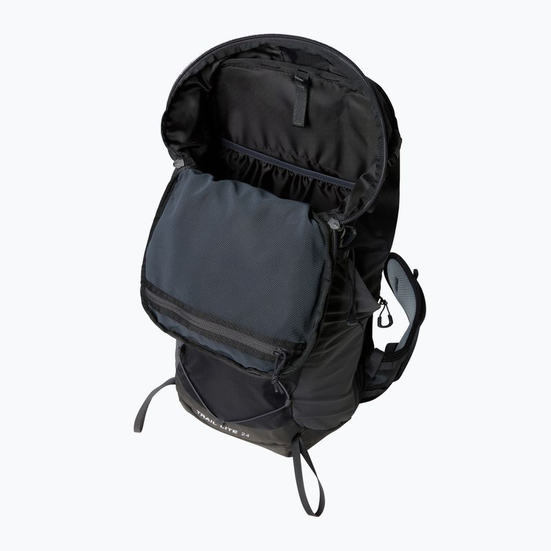 Férfi trekking hátizsák The North Face Trail Lite 24 l fekete/aszfalt szürke 5