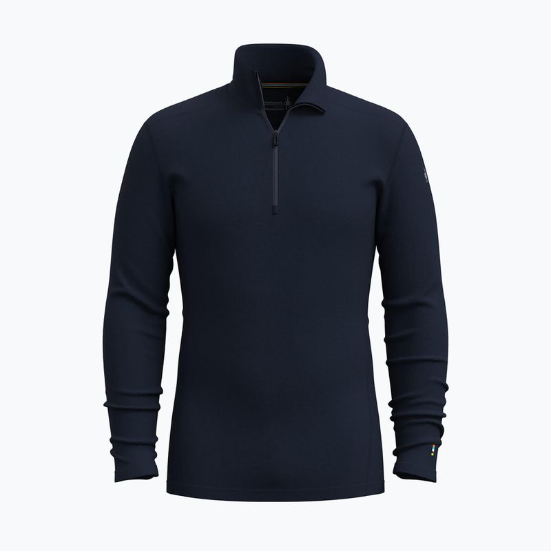 Férfi termikus pulóver Smartwool Classic Thermal Merino Base Layer 1/4 cipzáras dobozos mély tengerészkék 4