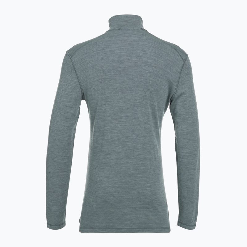 Férfi thermo pulóver Smartwool Classic Thermal Merino Base Layer 1/4 Zip Boxed pewter blue h 4