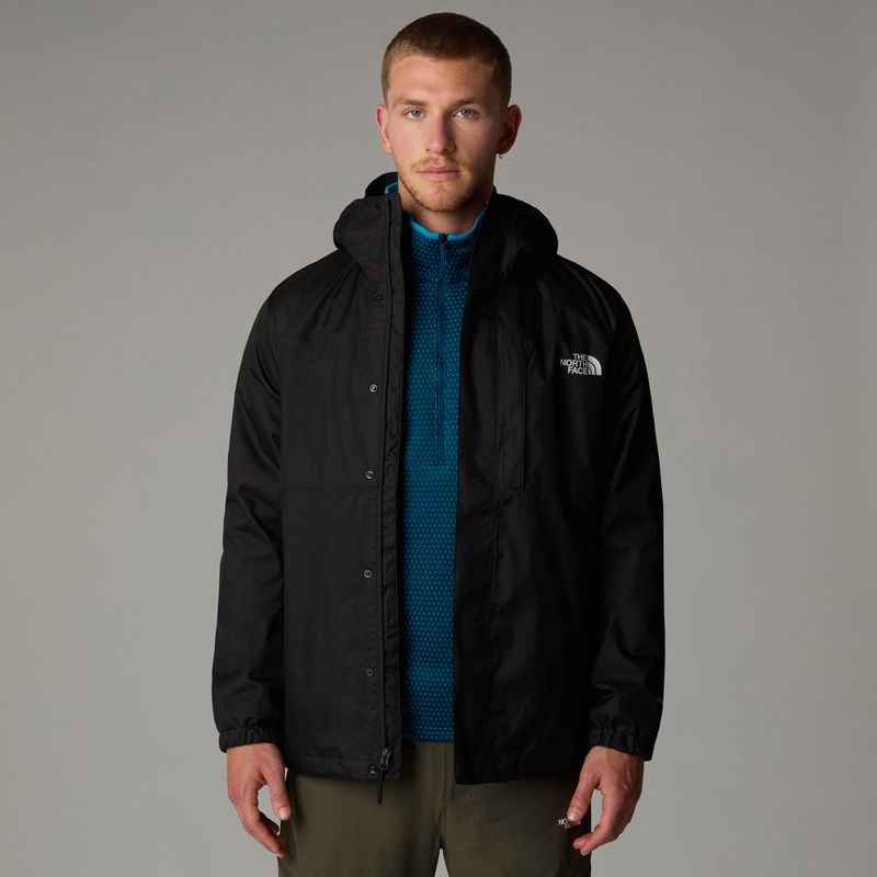 Férfi 3 az 1-ben kabát The North Face Quest Triclimate fekete 5