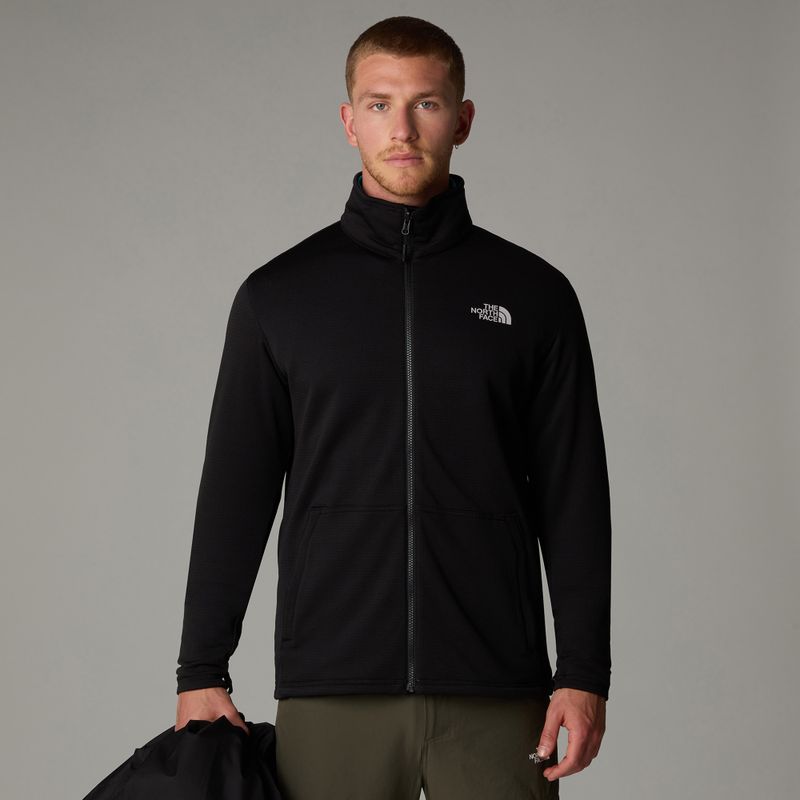 Férfi 3 az 1-ben kabát The North Face Quest Triclimate fekete 6