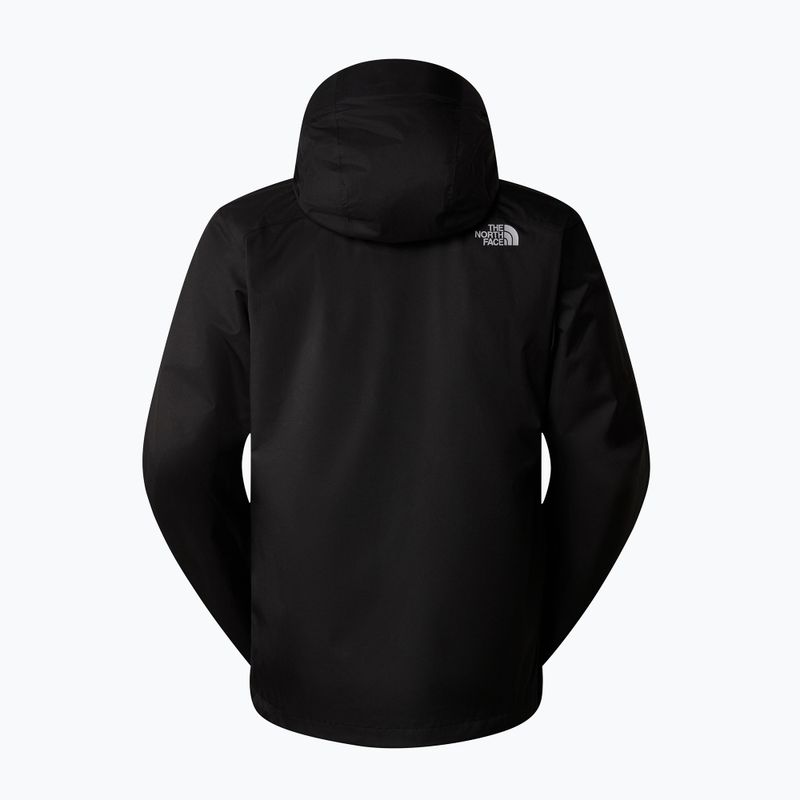 Férfi 3 az 1-ben kabát The North Face Quest Triclimate fekete 8