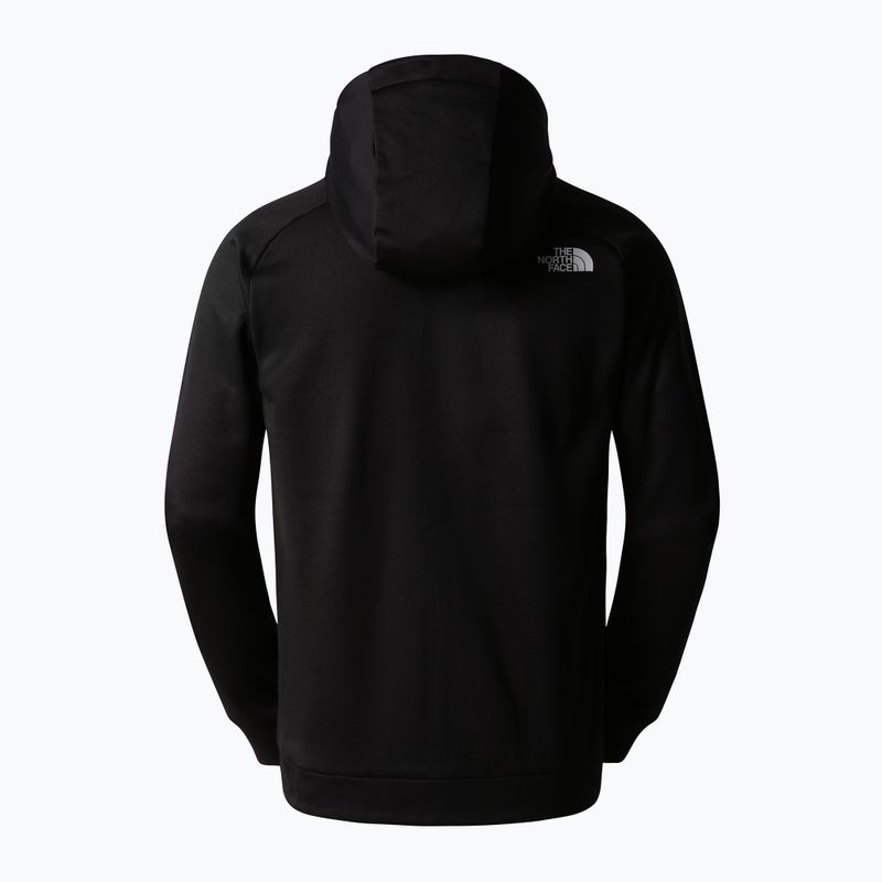 Férfi The North Face Reaxion Fleece pulóver fekete/ aszfalt szürke 6