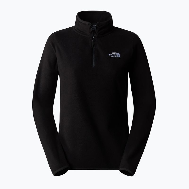 Női pulóver The North Face 100 Glacier 1/4 Zip fekete/npf 4