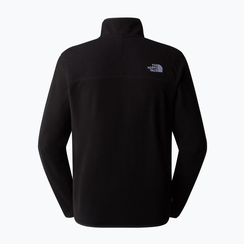 Férfi pulóver The North Face 100 Glacier 1/4 Zip fekete/npf 5