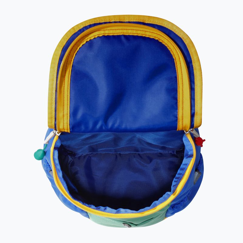 The North Face Mini Explorer 10 l piros/mélyfű zöld városi gyerek hátizsák 5