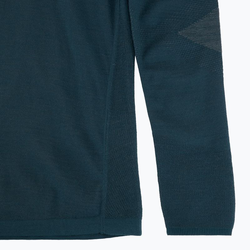 Férfi thermo pulóver Smartwool Intraknit Thermal Merino Base Layer 1/4 Zip twilight blue 5