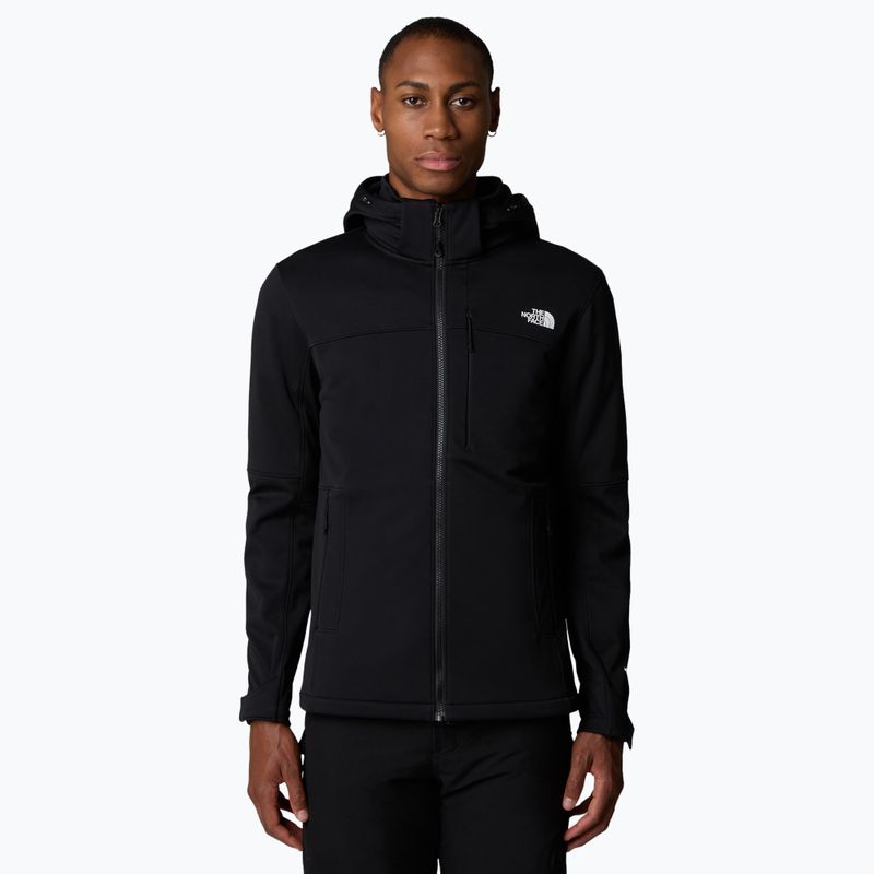 Férfi softshell kabát The North Face Diablo Softshell Detachable Hood black/black/npf