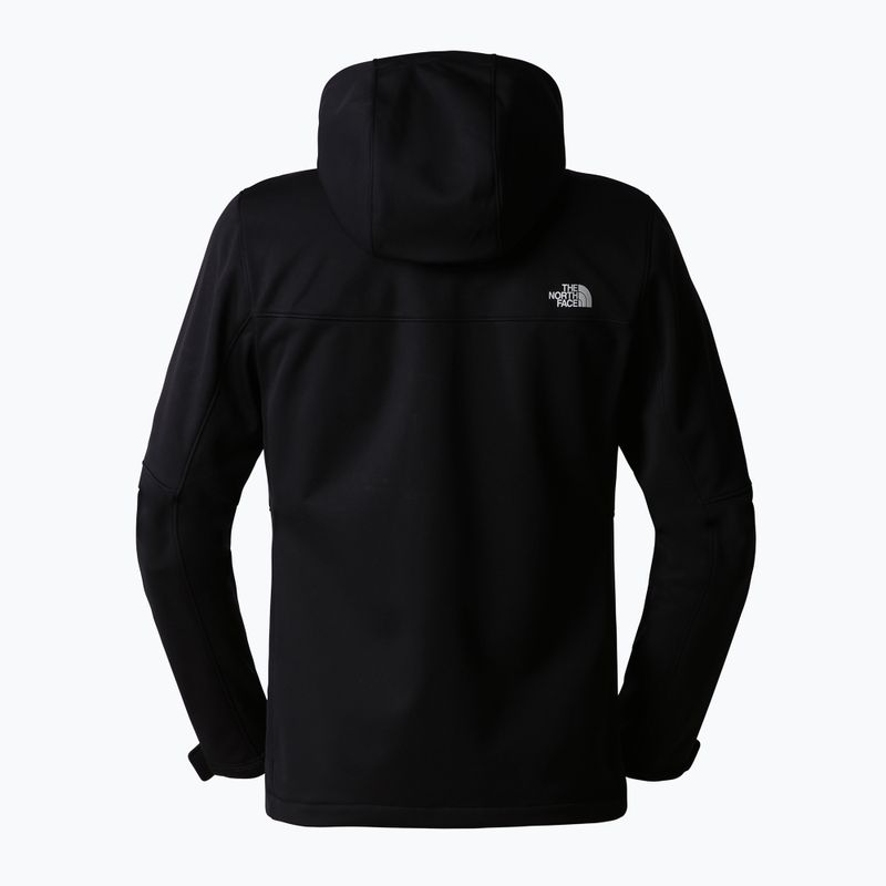 Férfi softshell kabát The North Face Diablo Softshell Detachable Hood black/black/npf 6