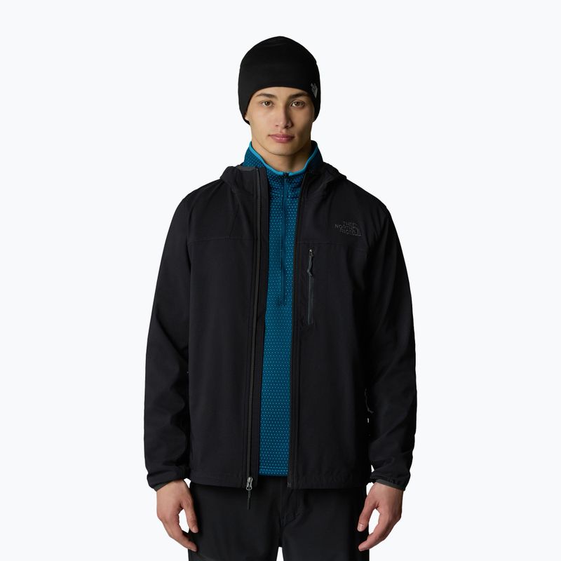 Férfi softshell dzseki The North Face Nimble Hoodie fekete/npf