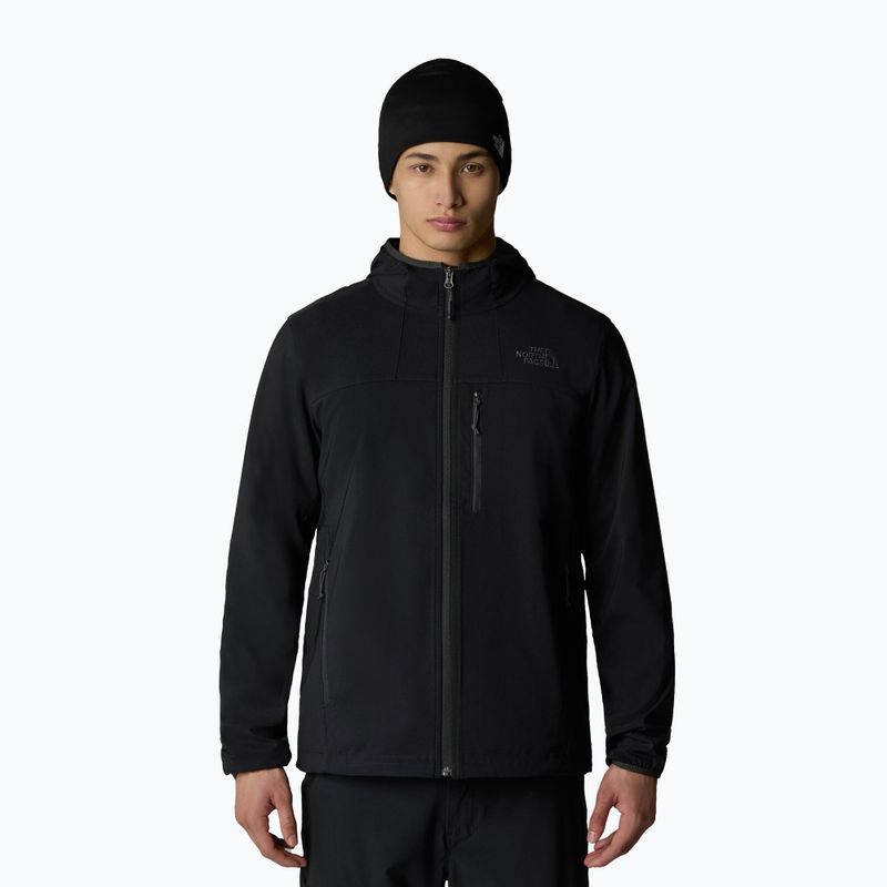 Férfi softshell dzseki The North Face Nimble Hoodie fekete/npf 4