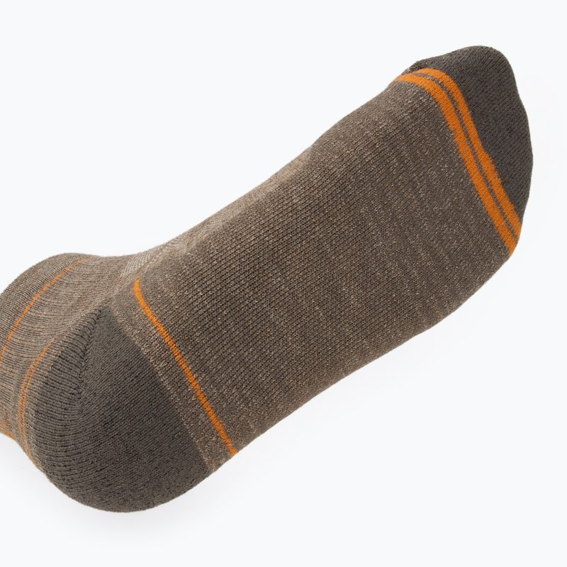 Smartwool Hike Light Cushion bokazokni fossil/gesztenyefekete 5