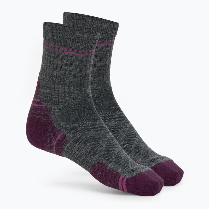 Női zokni Samrtwool Hike Targeted Cushion Mid Crew közepes szürke