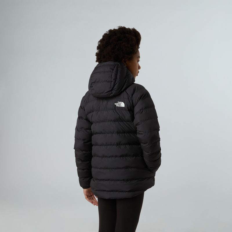Gyerek The North Face Perrito Reversible kapucnis pehelydzseki fekete/füstös gyöngy 3
