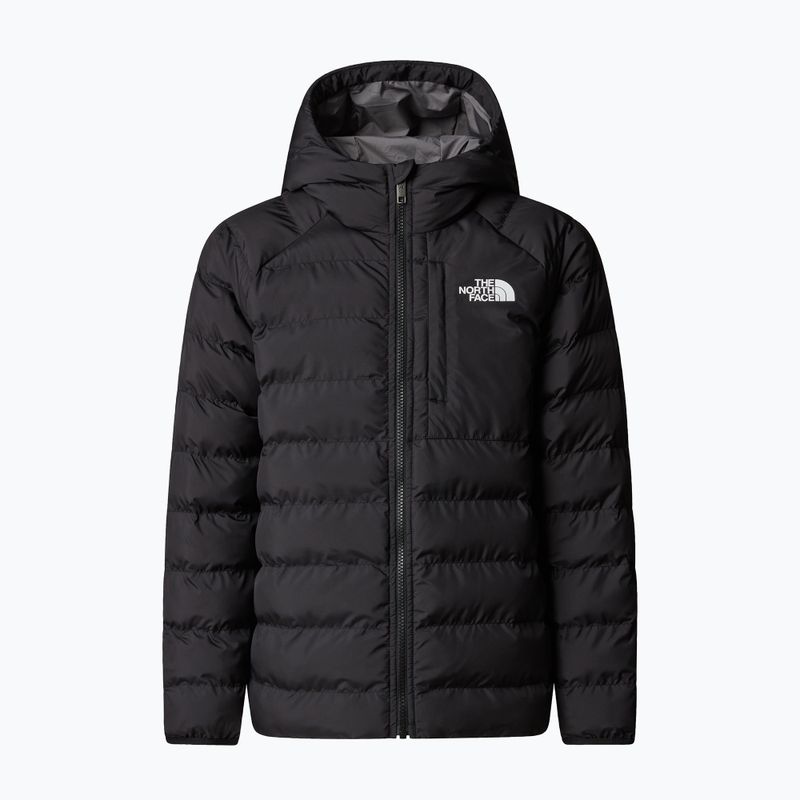 Gyerek The North Face Perrito Reversible kapucnis pehelydzseki fekete/füstös gyöngy 6