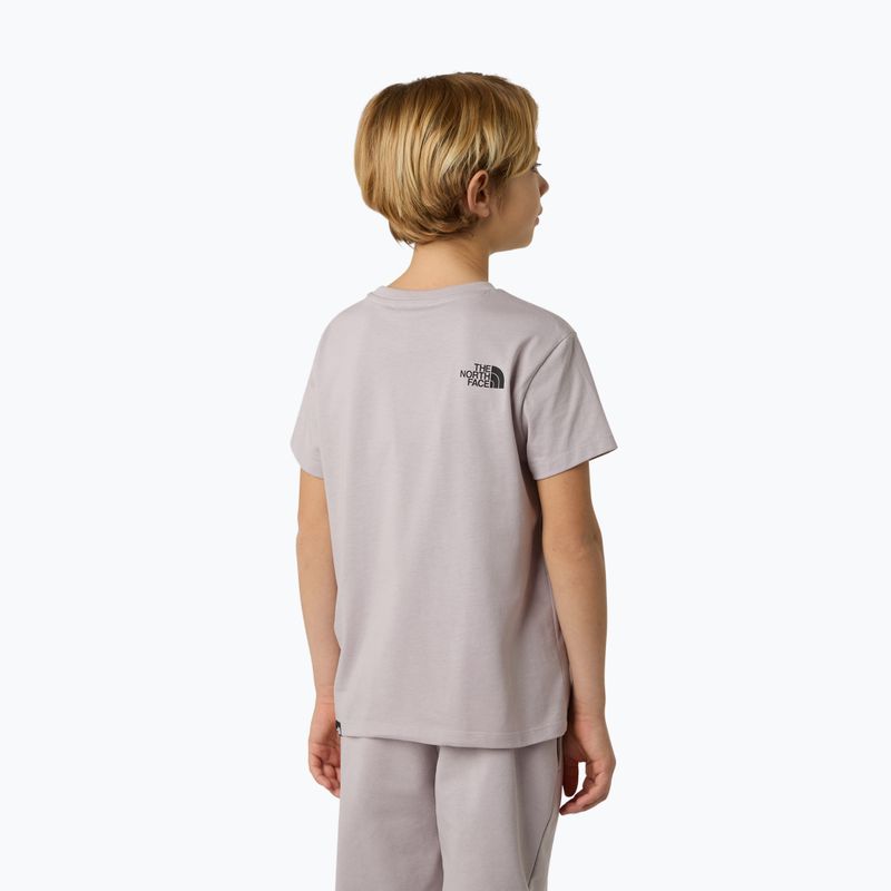 The North Face Teen Simple Dome Tee holdkő szürke gyermek póló 3
