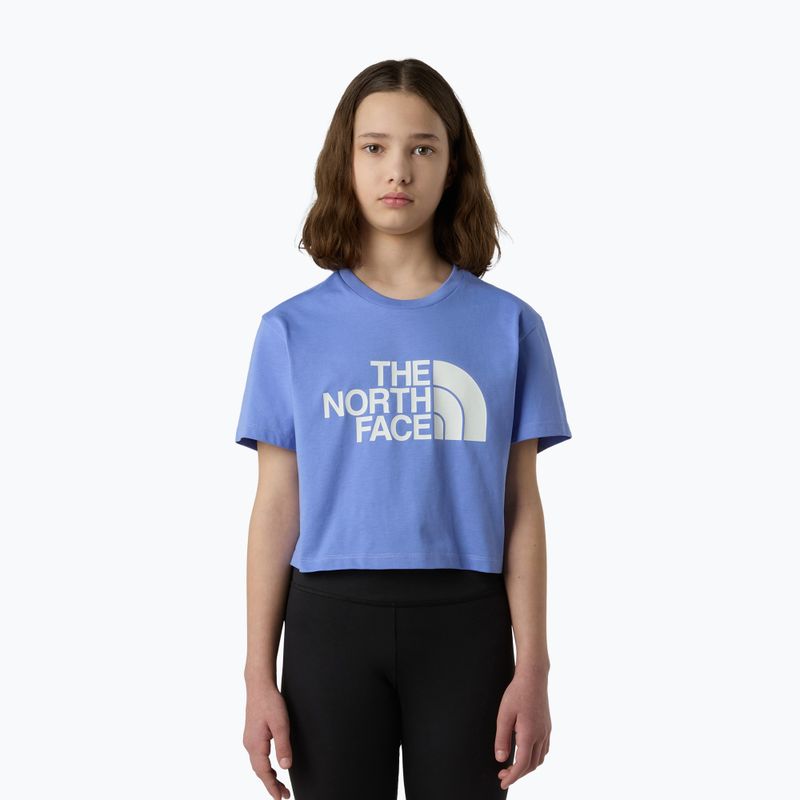 The North Face Crop Easy Tee virtuális kék gyermek póló